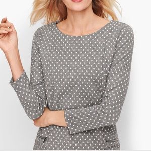 Talbots blouse excellent condition medium gray